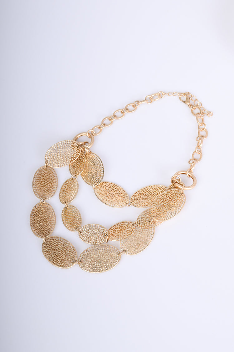 Filigree pendants necklace