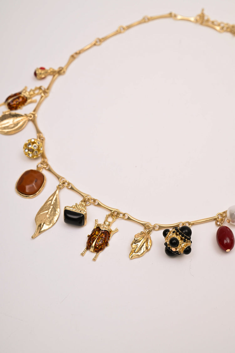 Mix pendants necklace