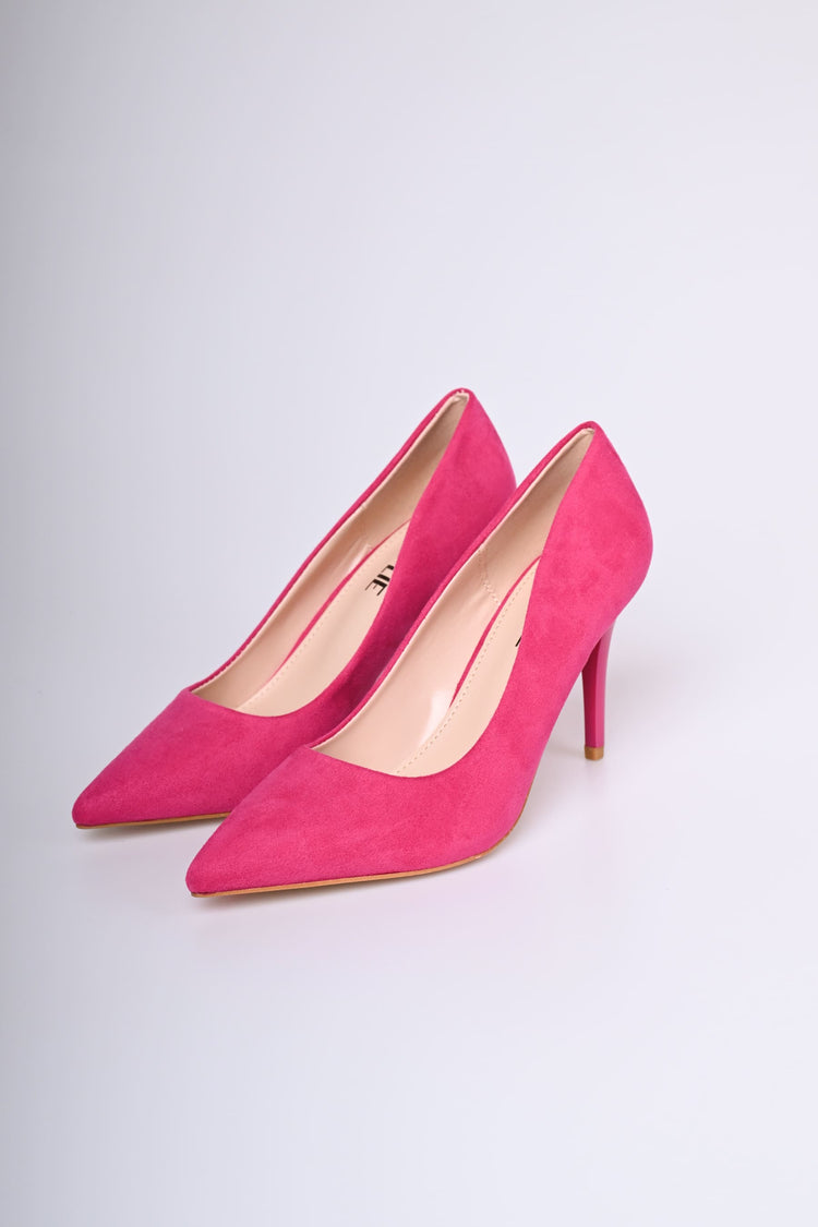 Velour pumps