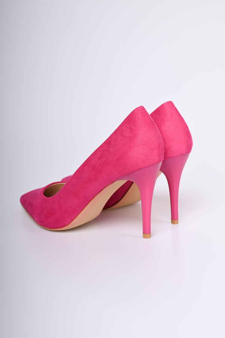Velour pumps