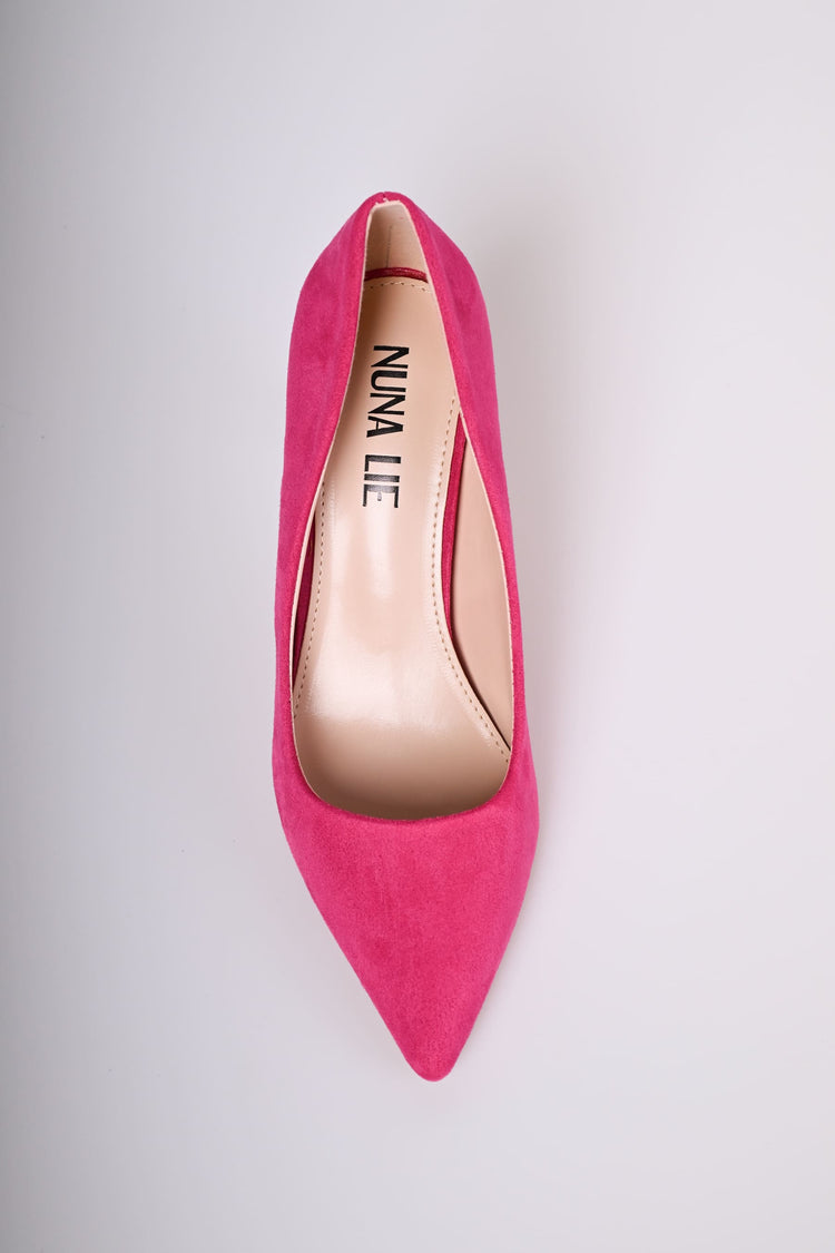 Velour pumps