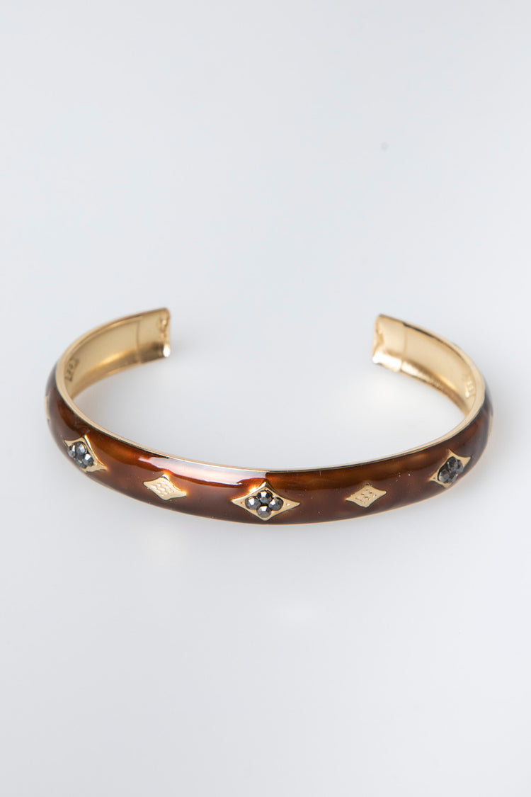 Embellished rigid bracelet