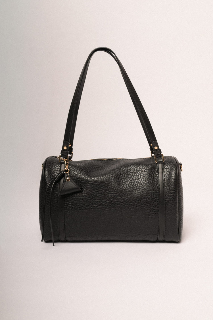 Borsa a spalla piccola martellata