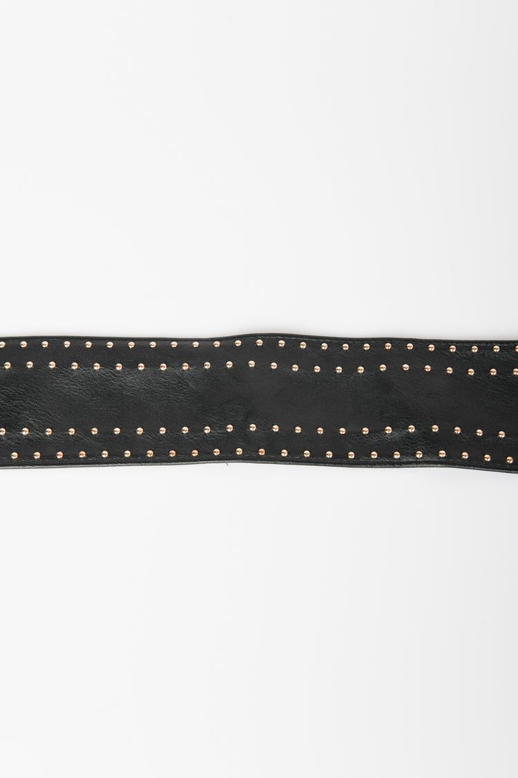 Mini studs sash belt