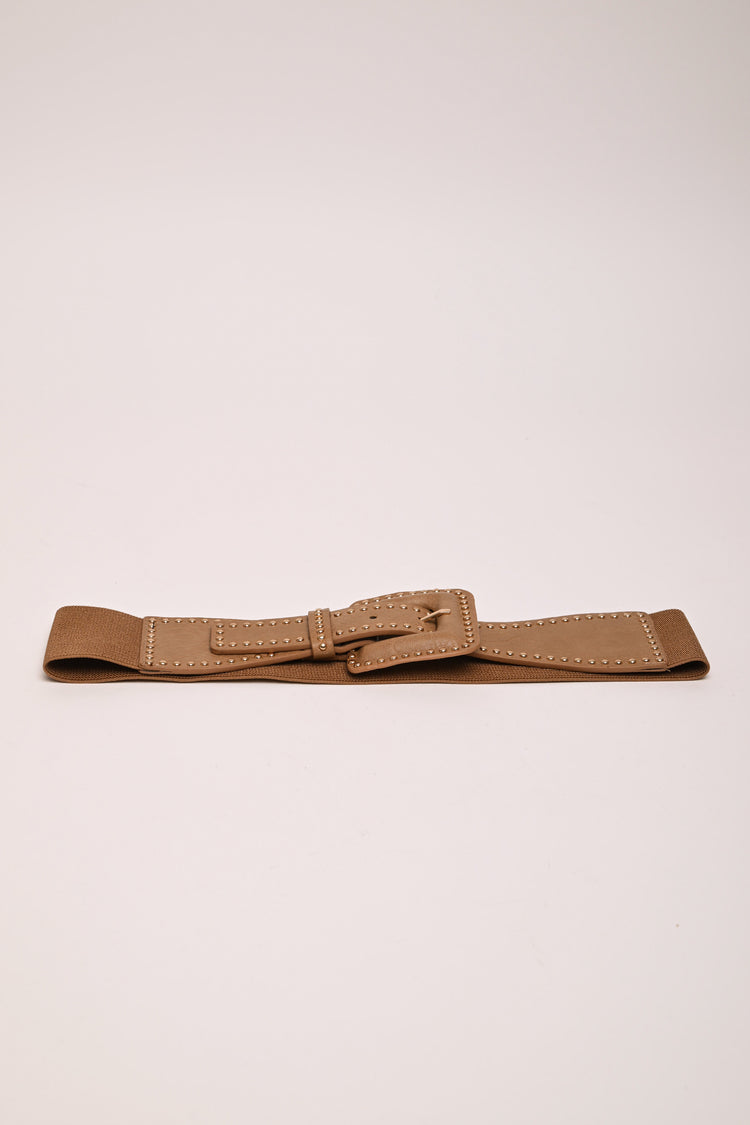 Mini stud elastic belt