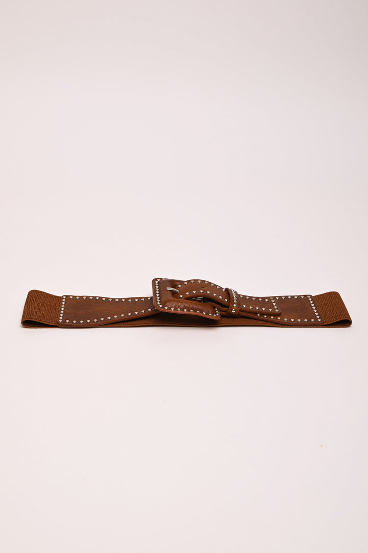 Mini stud elastic belt