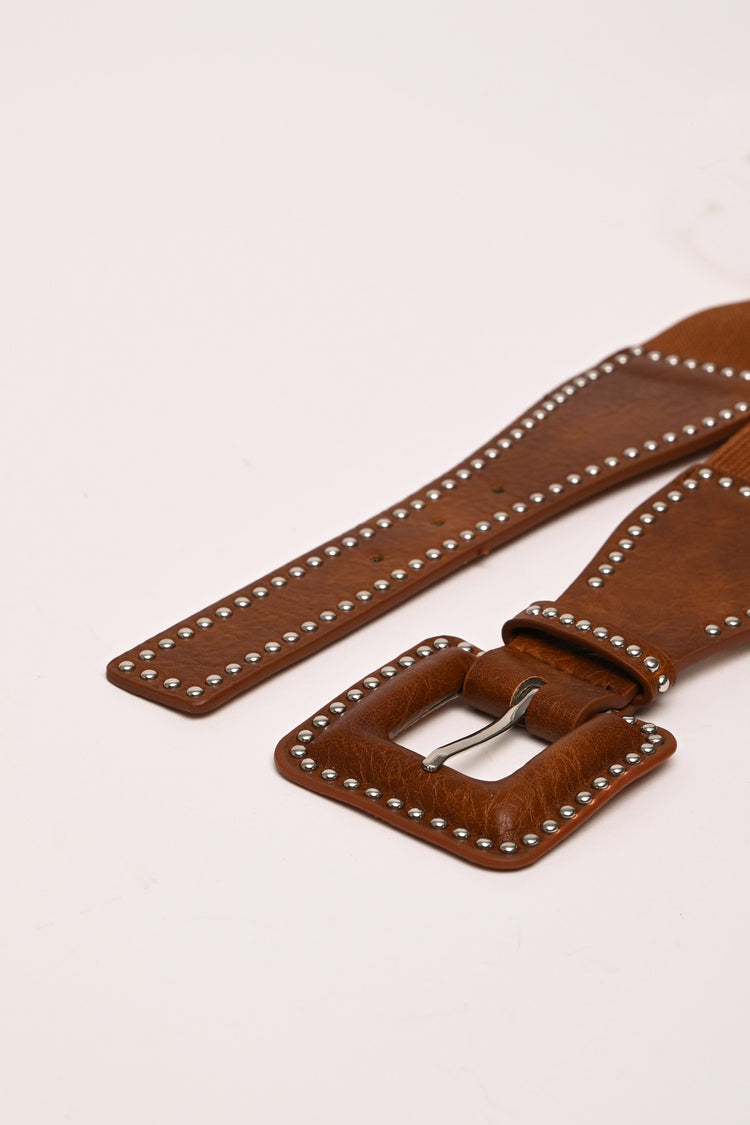 Mini stud elastic belt