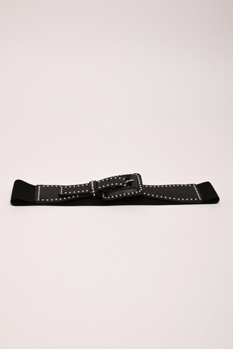 Mini stud elastic belt