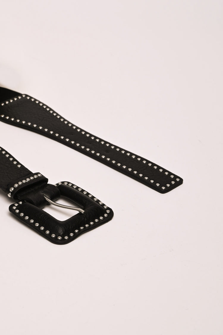 Mini stud elastic belt