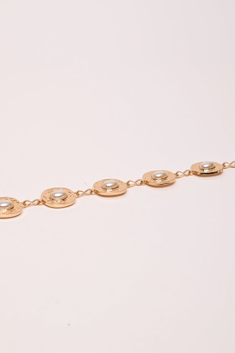 Beads jewel chain belt