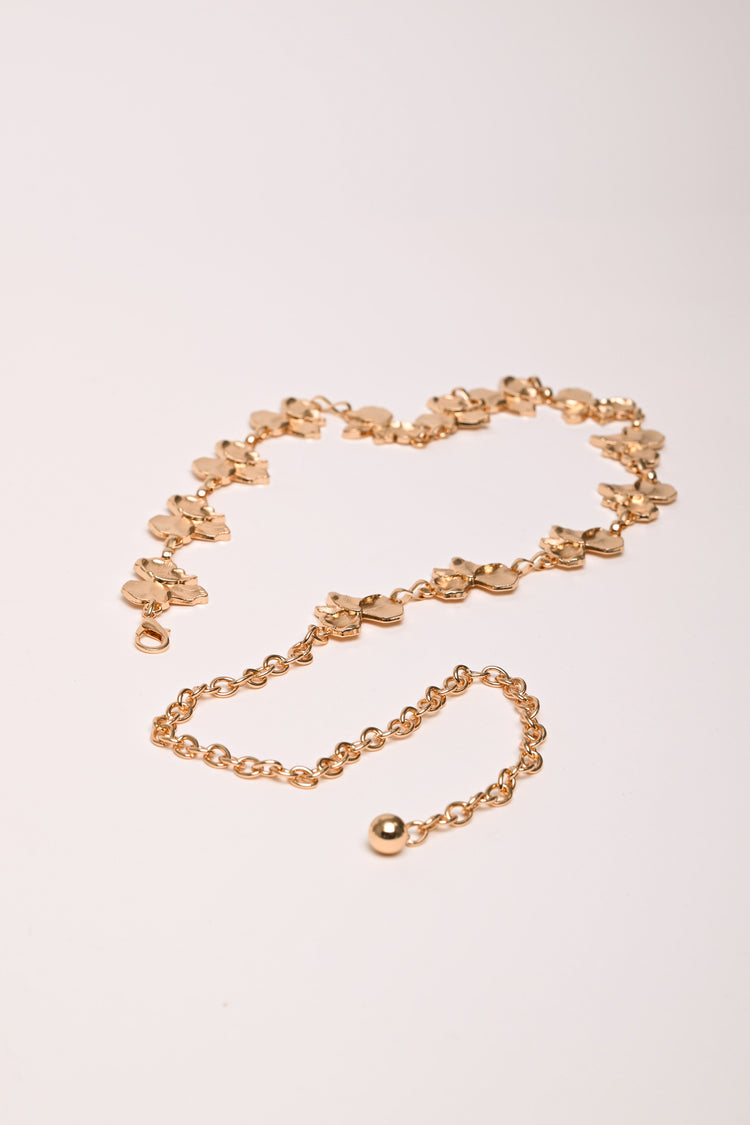 Bow chain belt