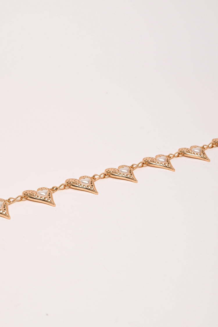 Heart chain belt