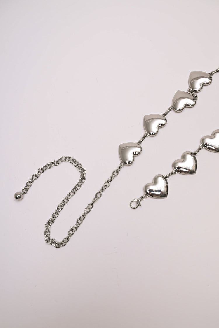 Heart chain belt