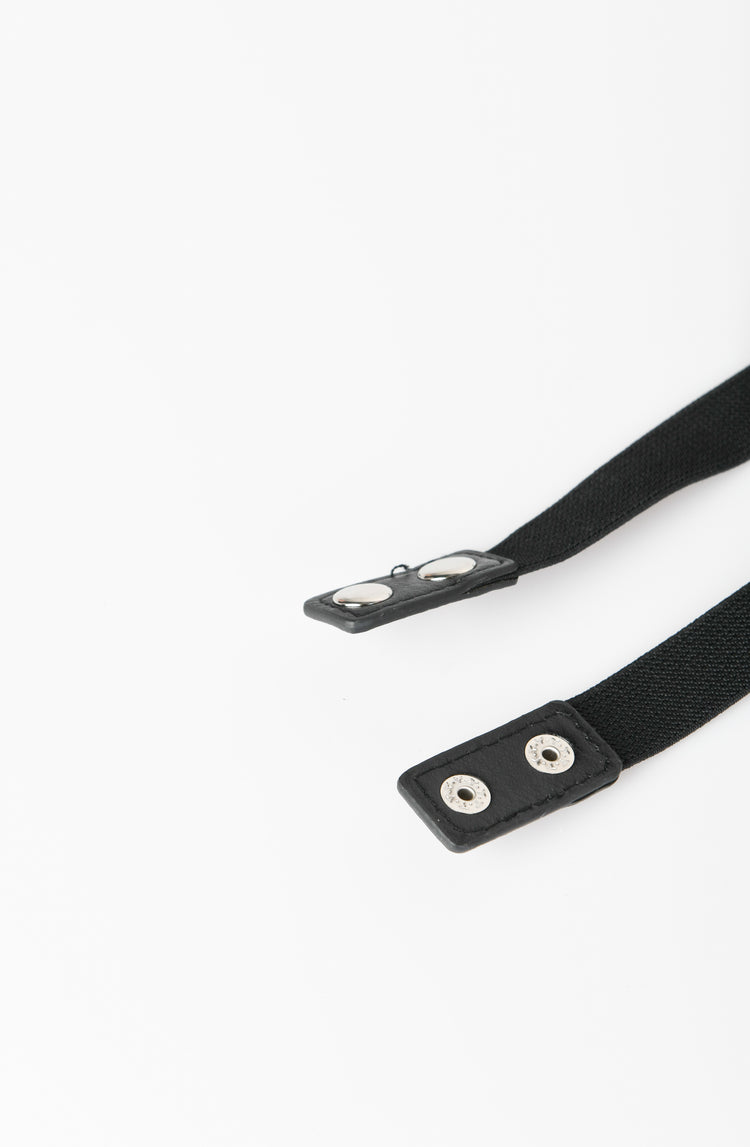 Chain-detail elastic belt