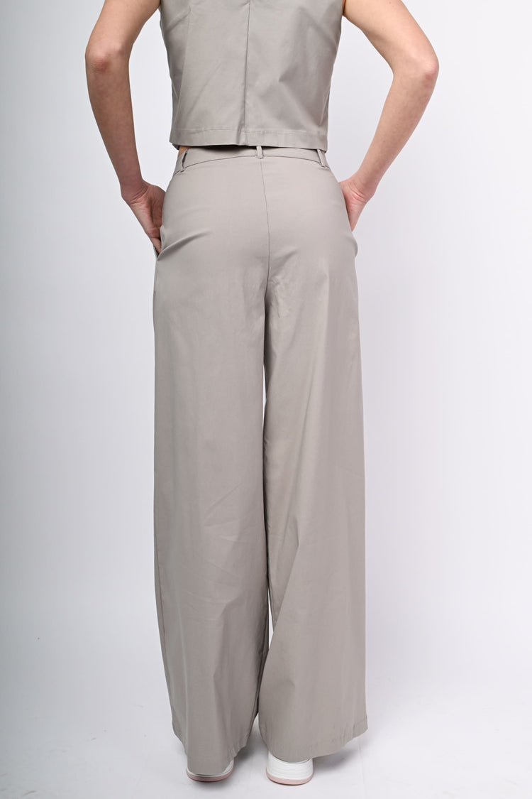 Viscose-blend palazzo pants