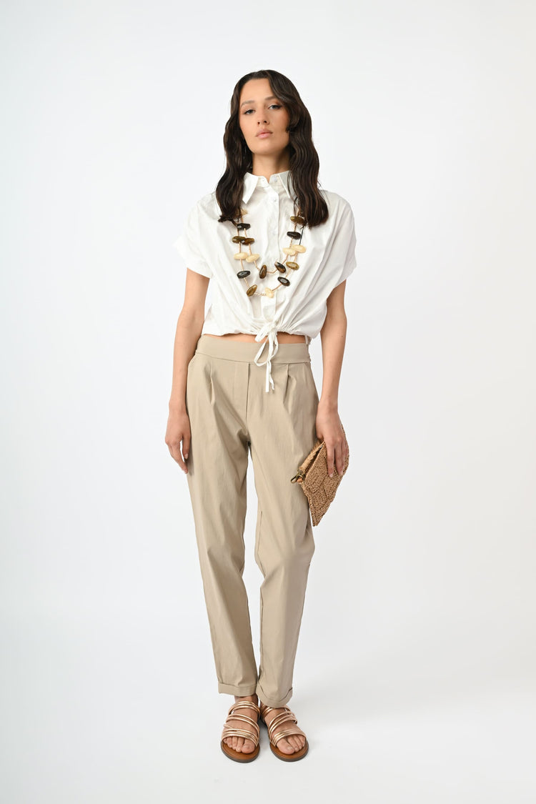 Darts viscose-blend trousers