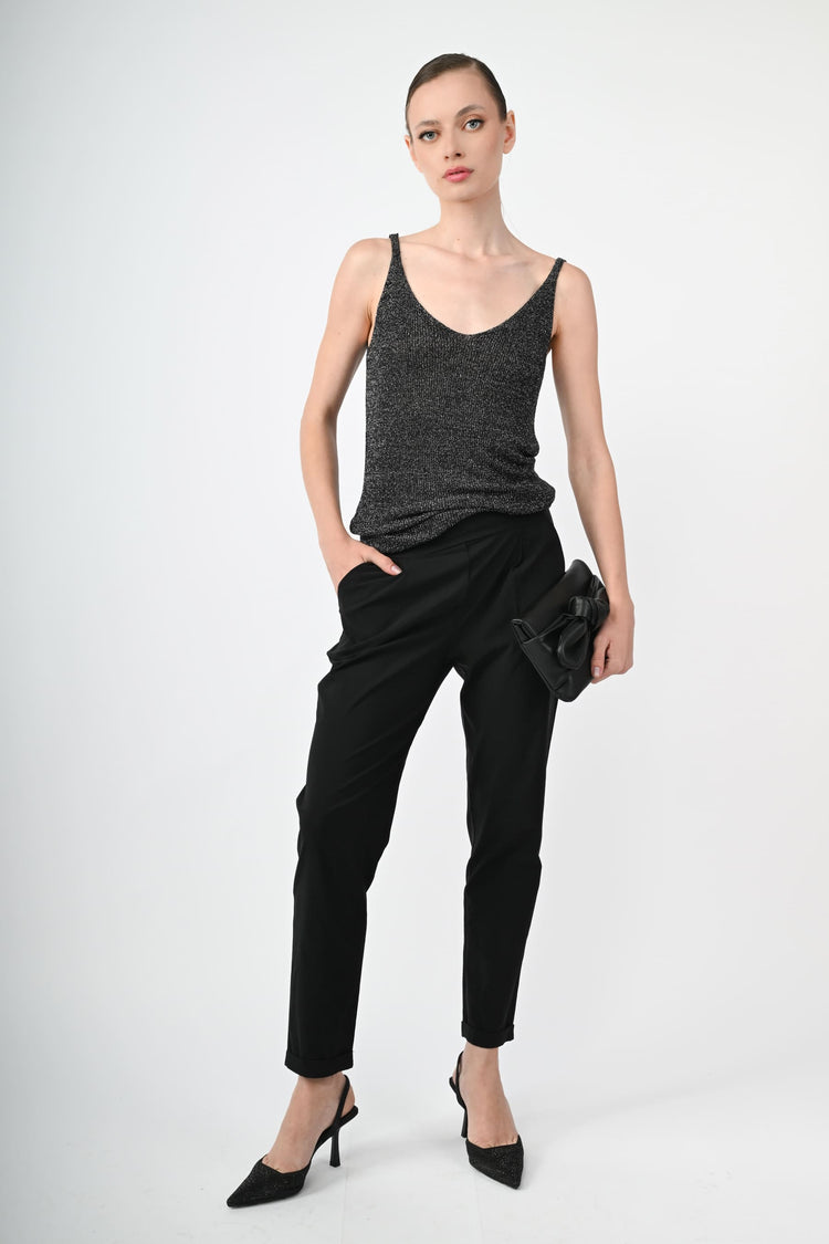 Darts viscose-blend trousers