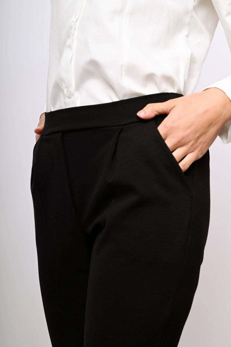 Elasticated waist trousers