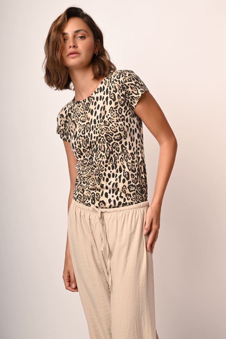 Animalier print t-shirt