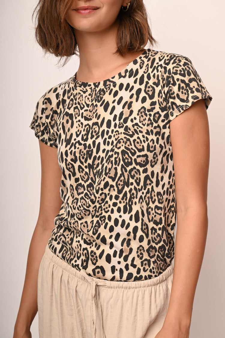 Animalier print t-shirt