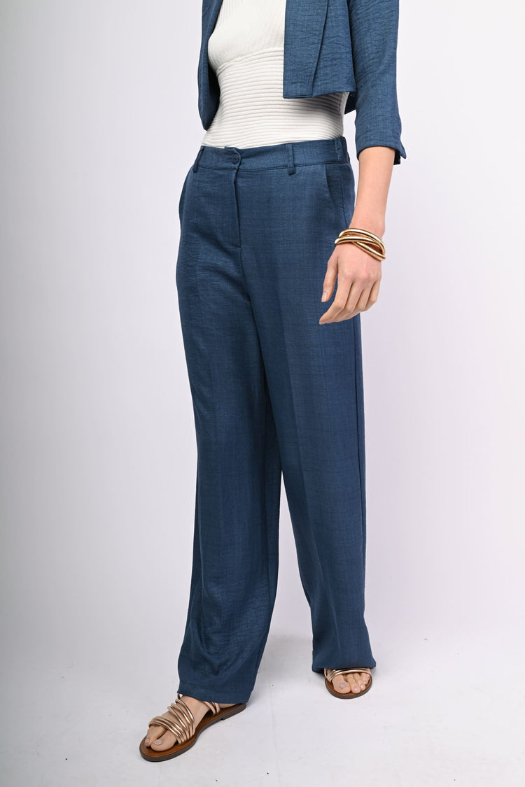 Elasticated waist palazzo trousers