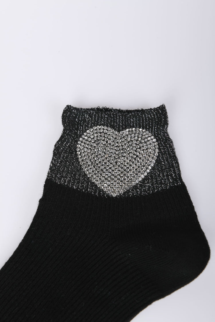 Set of two heart pair socks