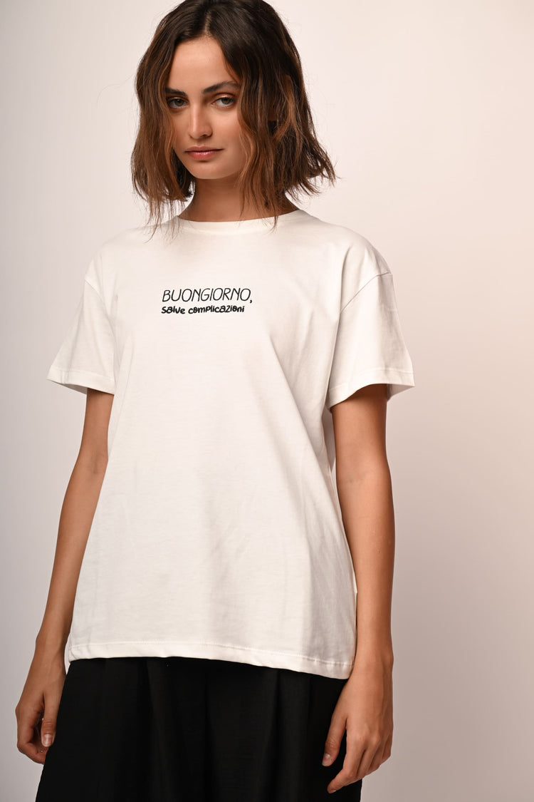 Buongiorno cotton t-shirt