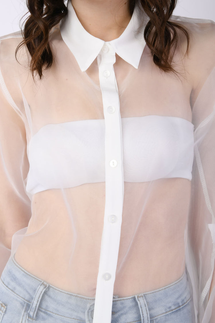 Organza shirt