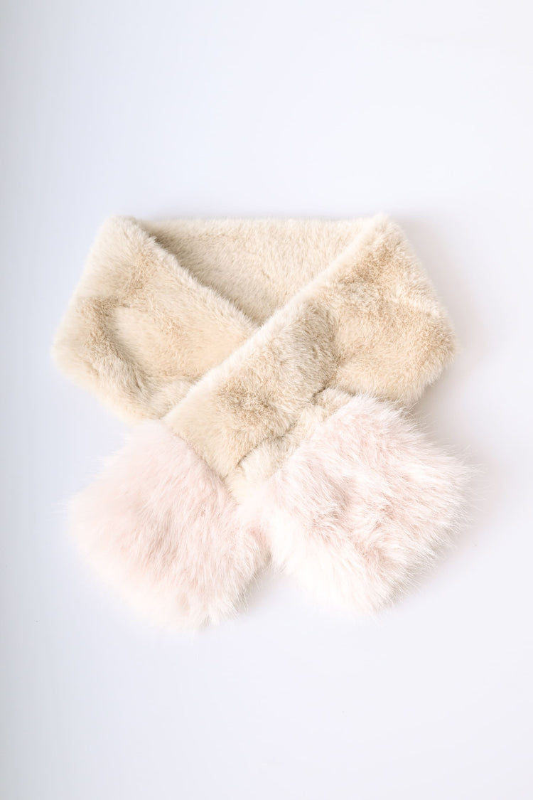 Faux fur scarf