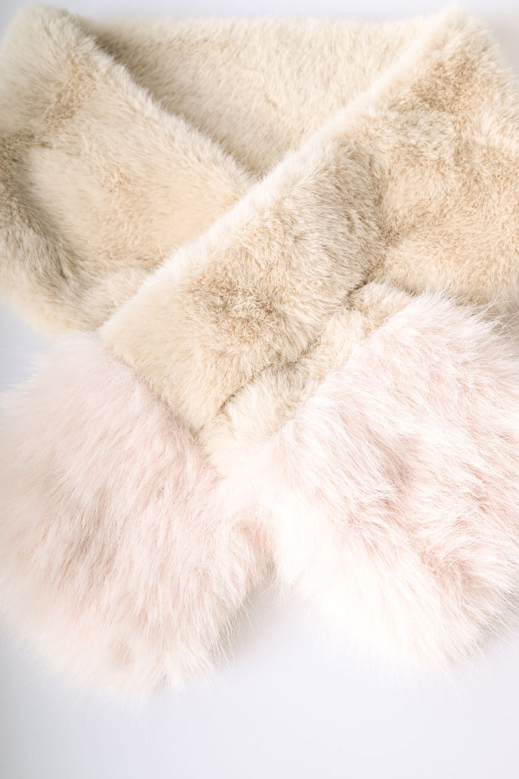 Faux fur scarf
