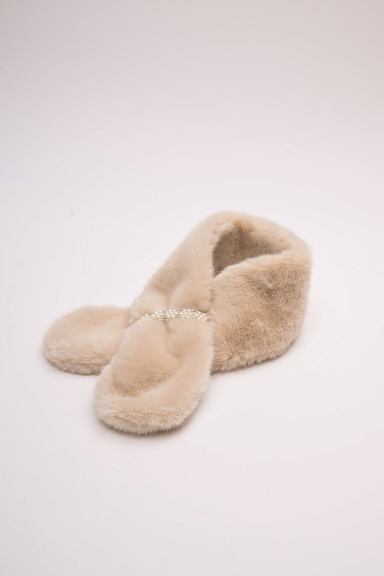 Collo chiusura perle