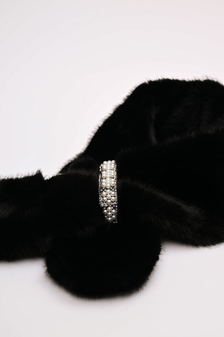 Collo chiusura perle