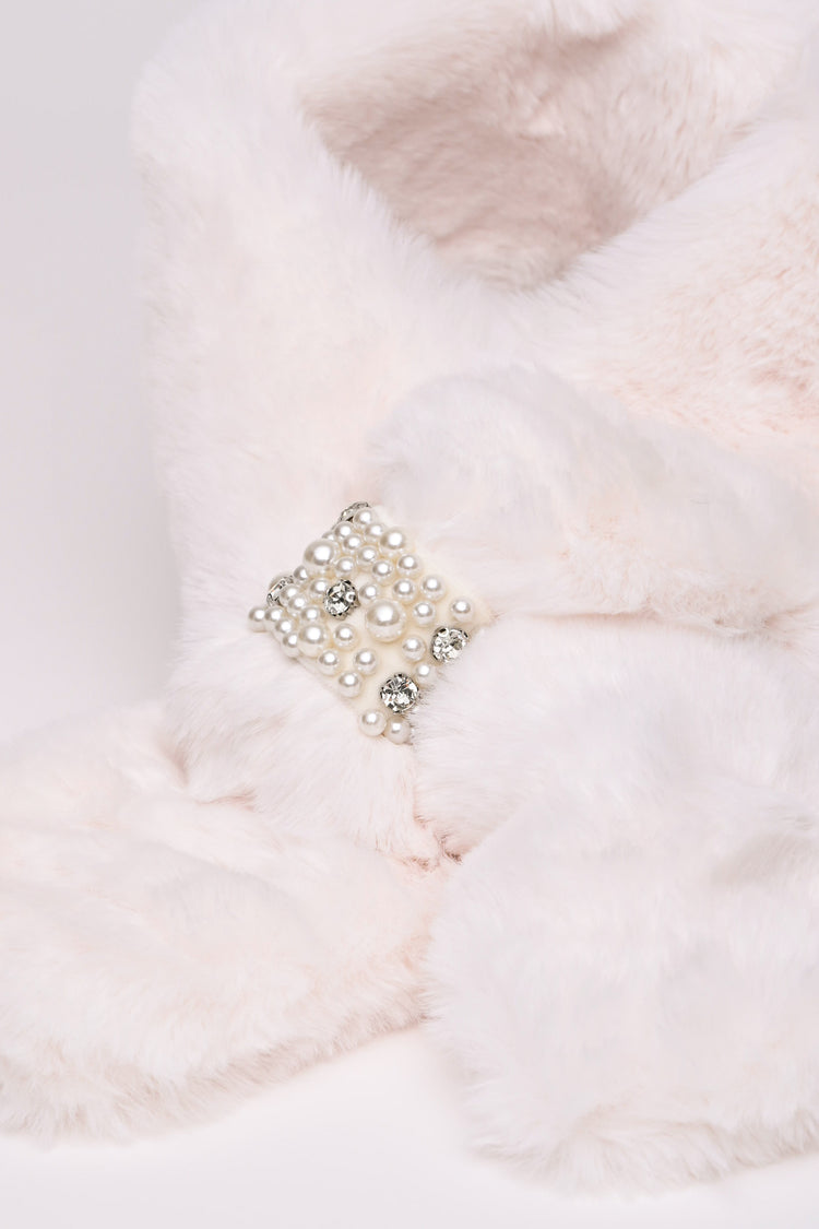 Collo chiusura perle