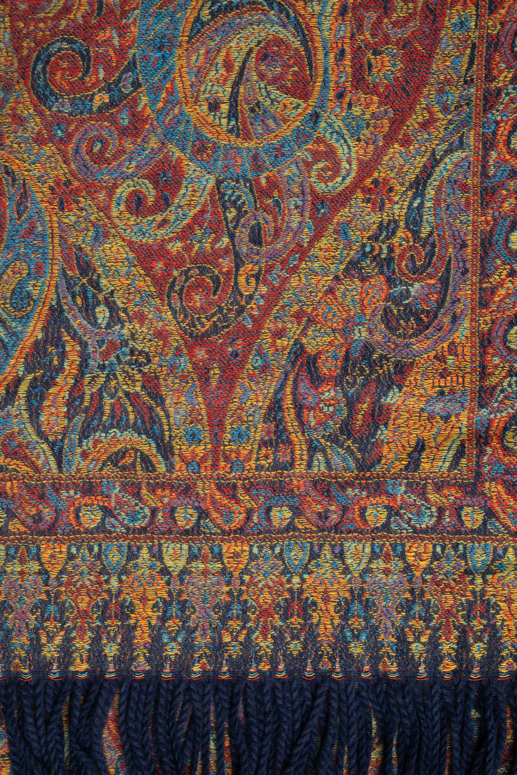 Sciarpa fantasia zig zag