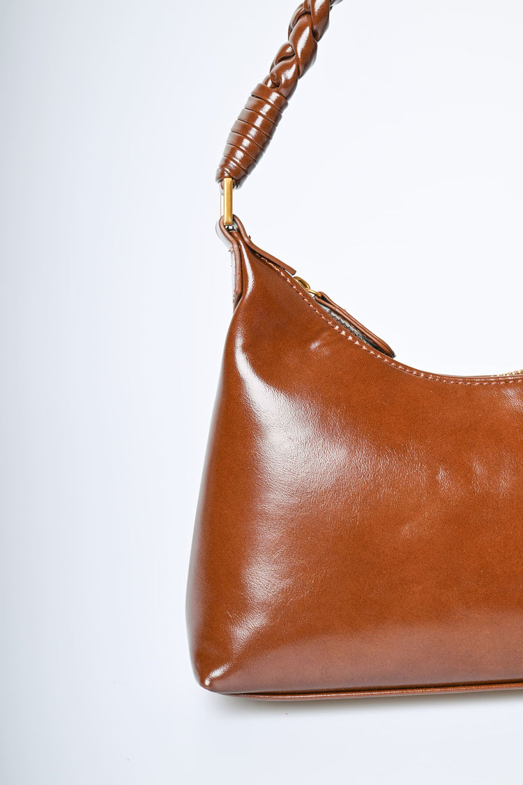 Braided handle bag