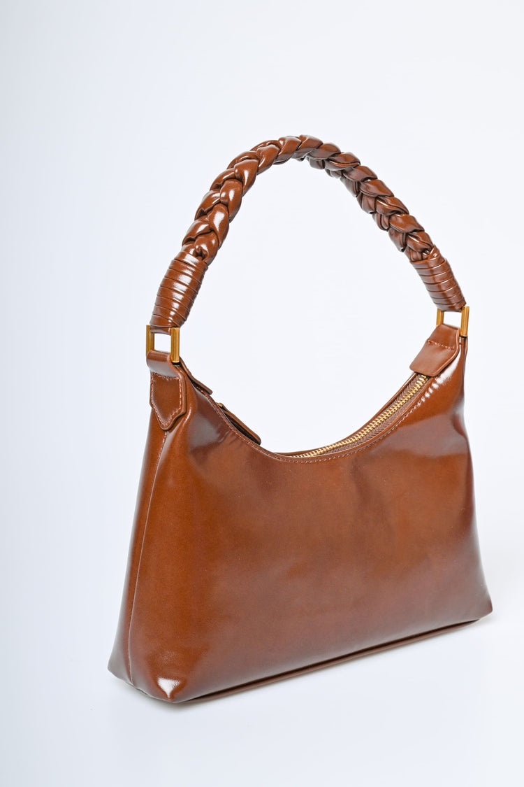 Braided handle bag