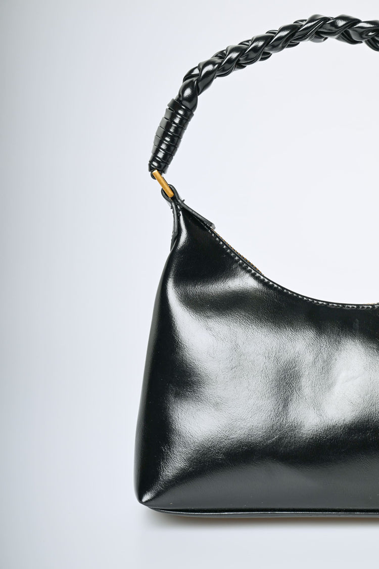 Braided handle bag
