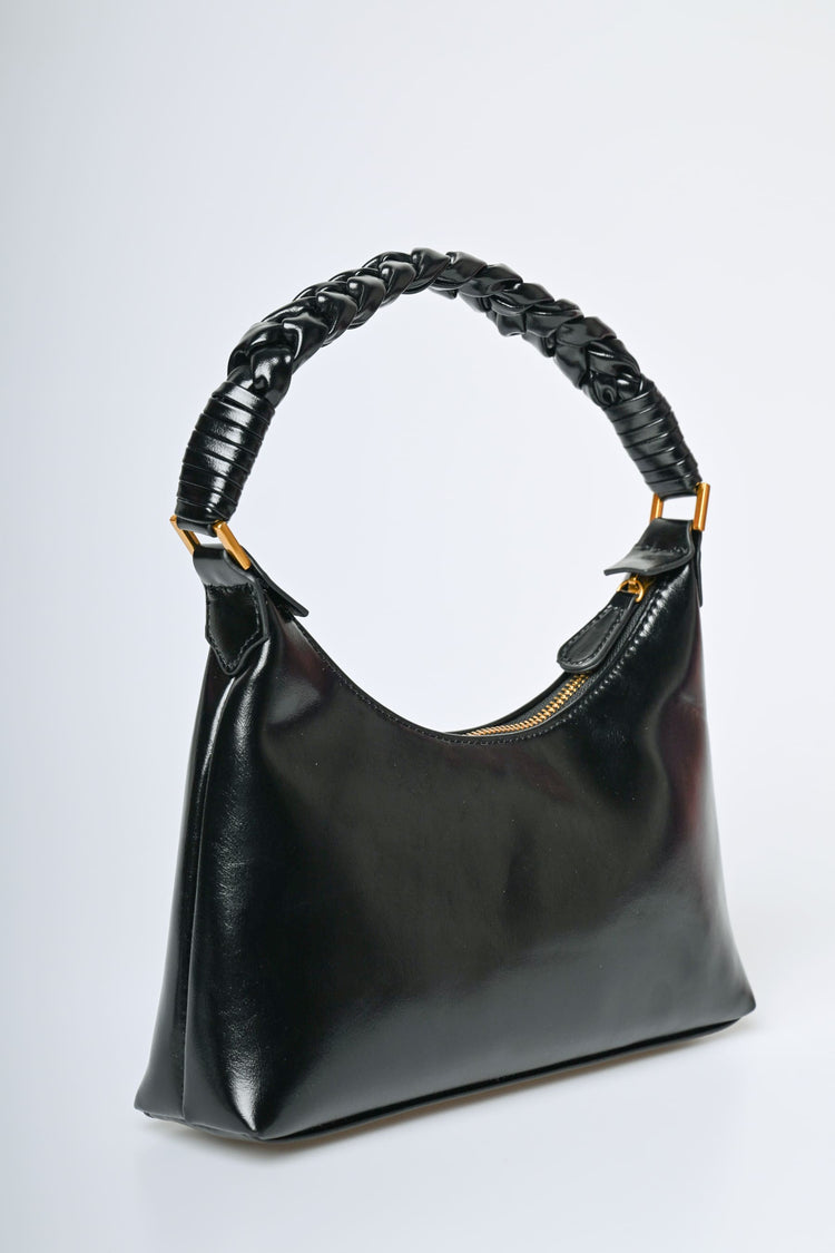 Braided handle bag