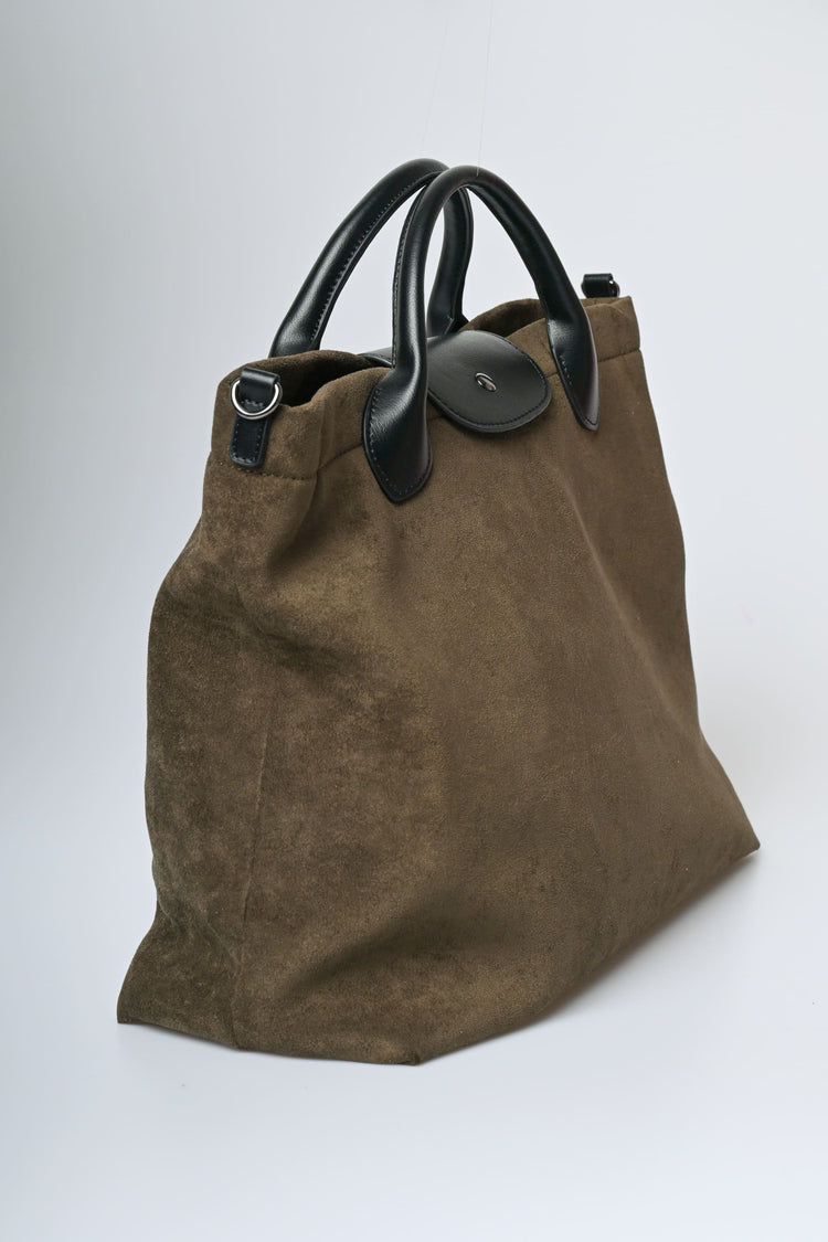 Borsa cartella scamosciata