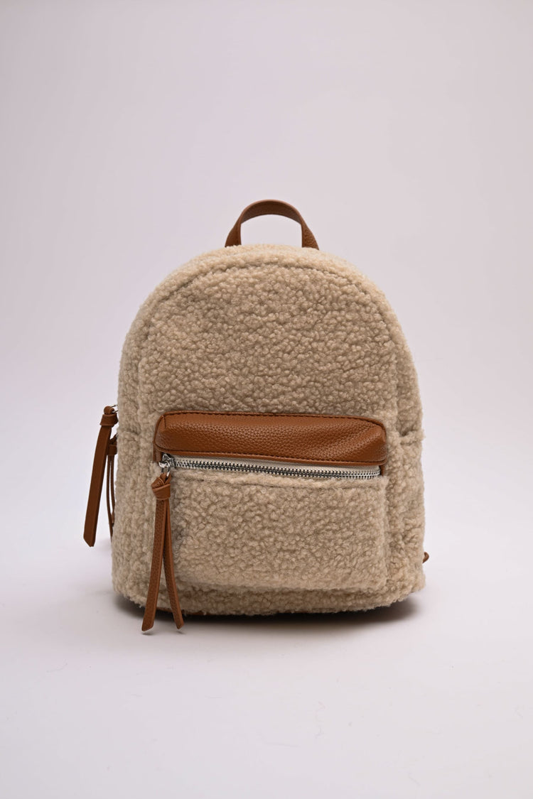 Boucle backback