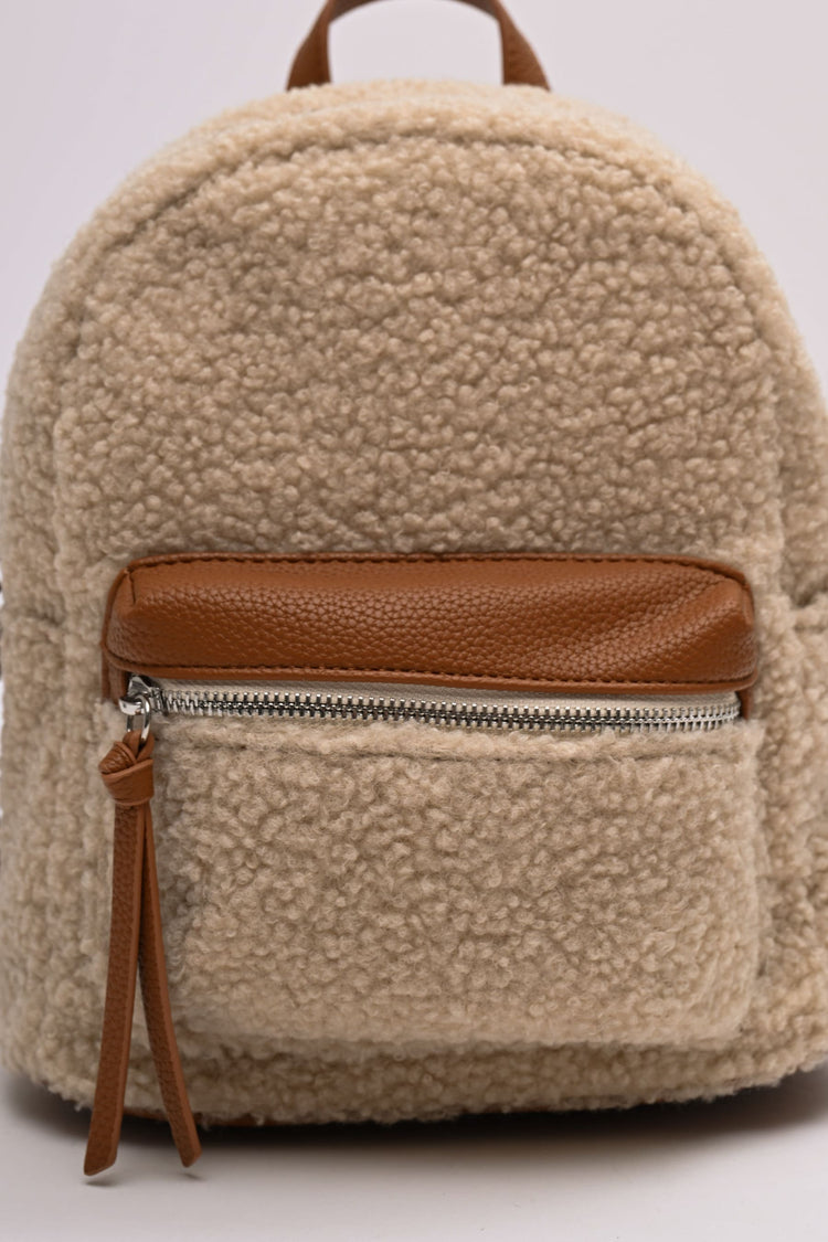 Boucle backback