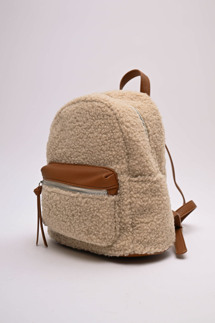 Boucle backback