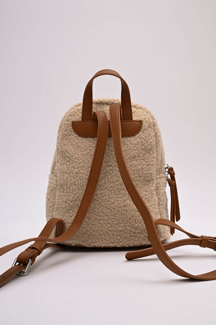 Boucle backback