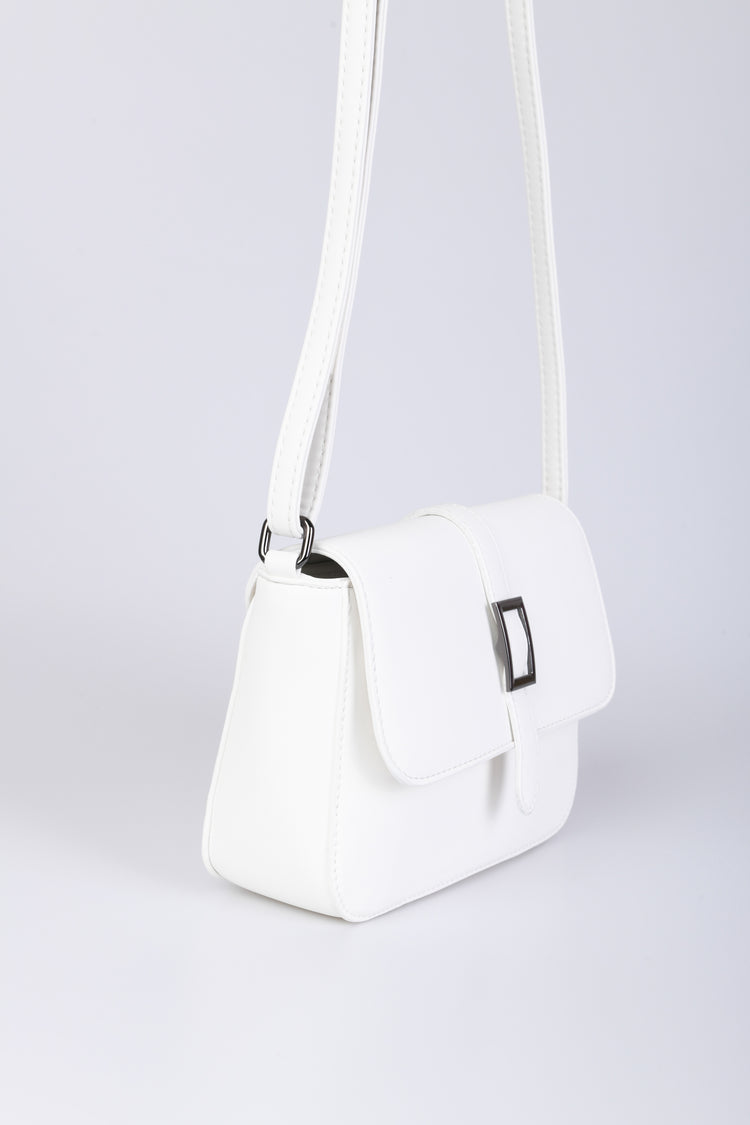 Strap-detail crossbody bag