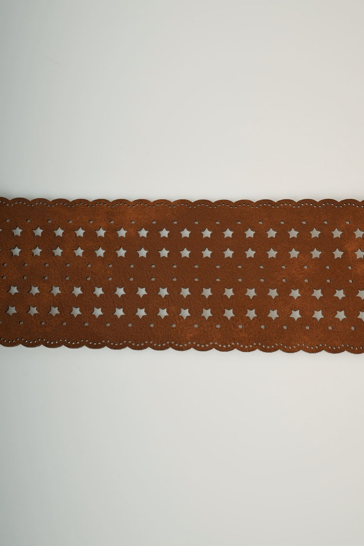 Star motif sash belt