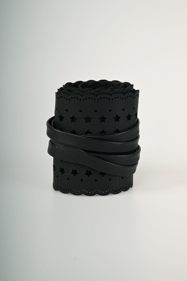 Star motif sash belt