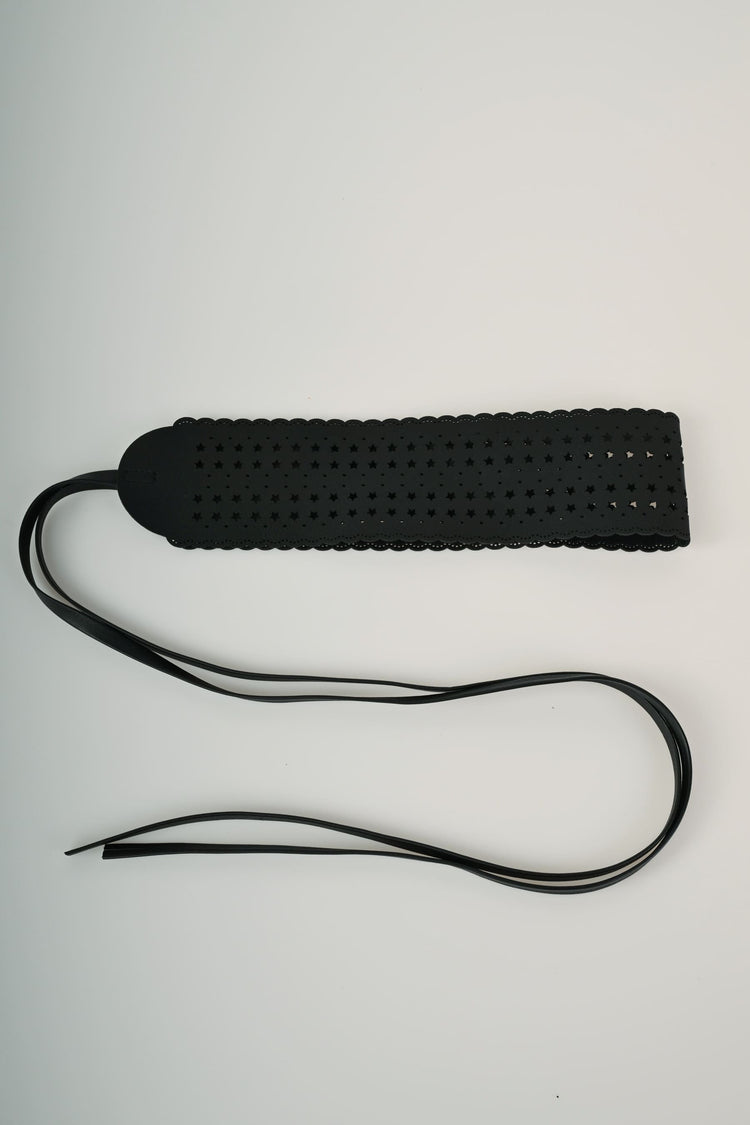 Star motif sash belt