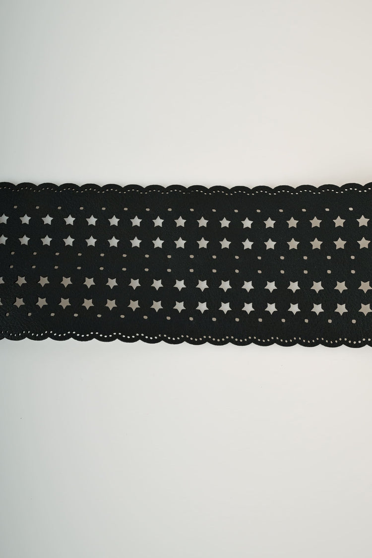 Star motif sash belt