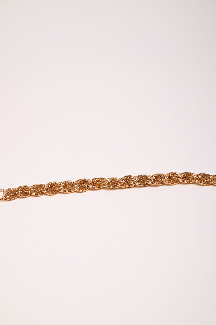 Braided elastic belt