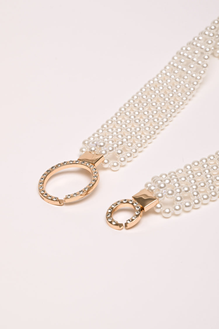 Beads jewel belt